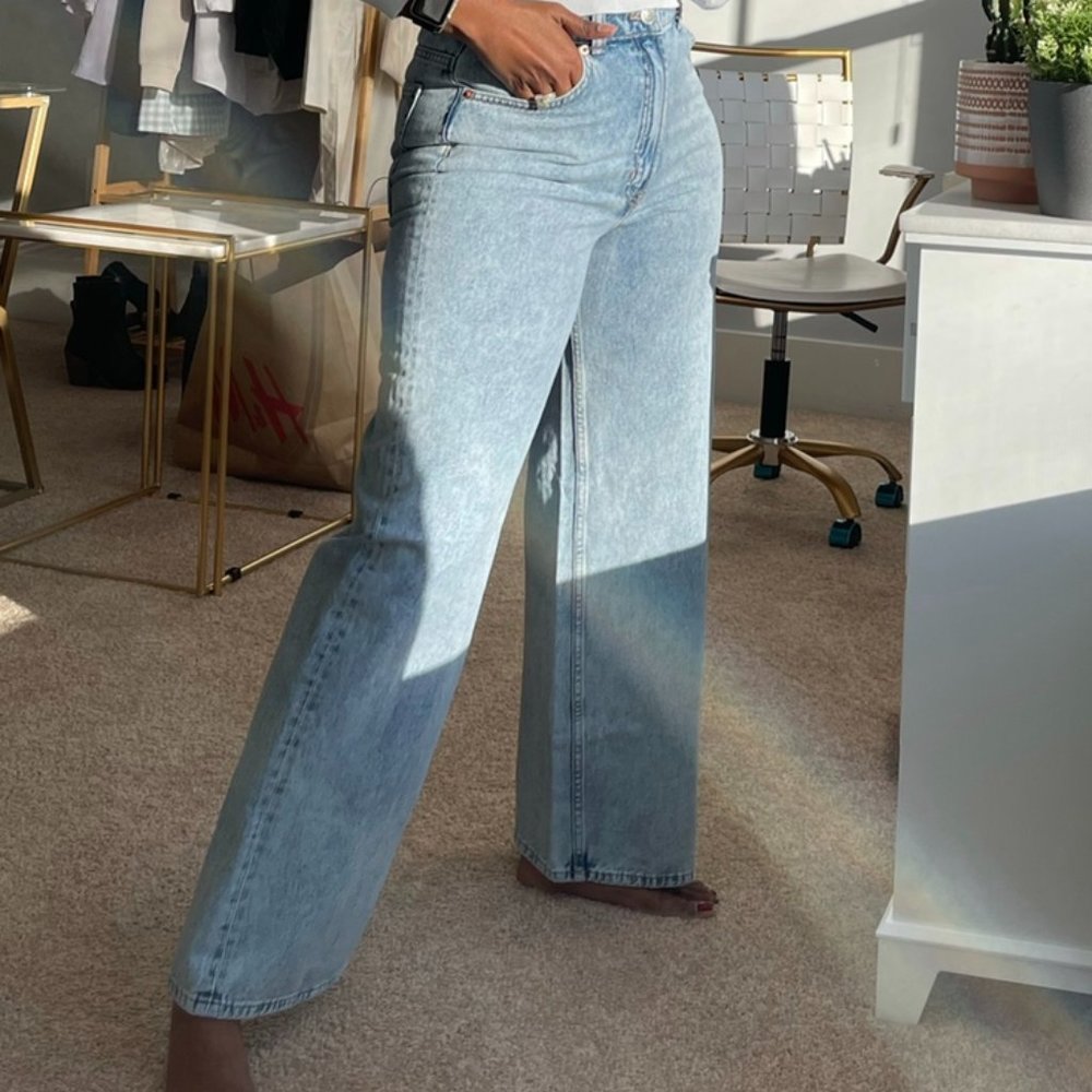 Wide Leg Denim (H&M)